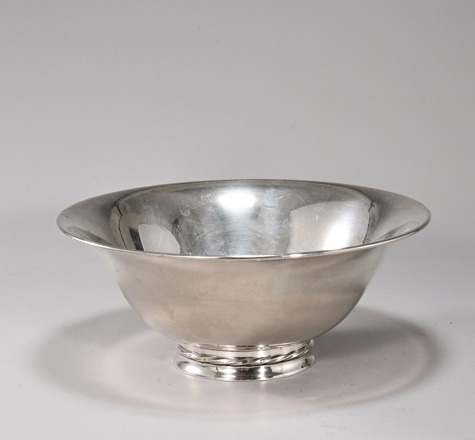 Towel Sterling Silver Large Footed Bowl (1 of 7)