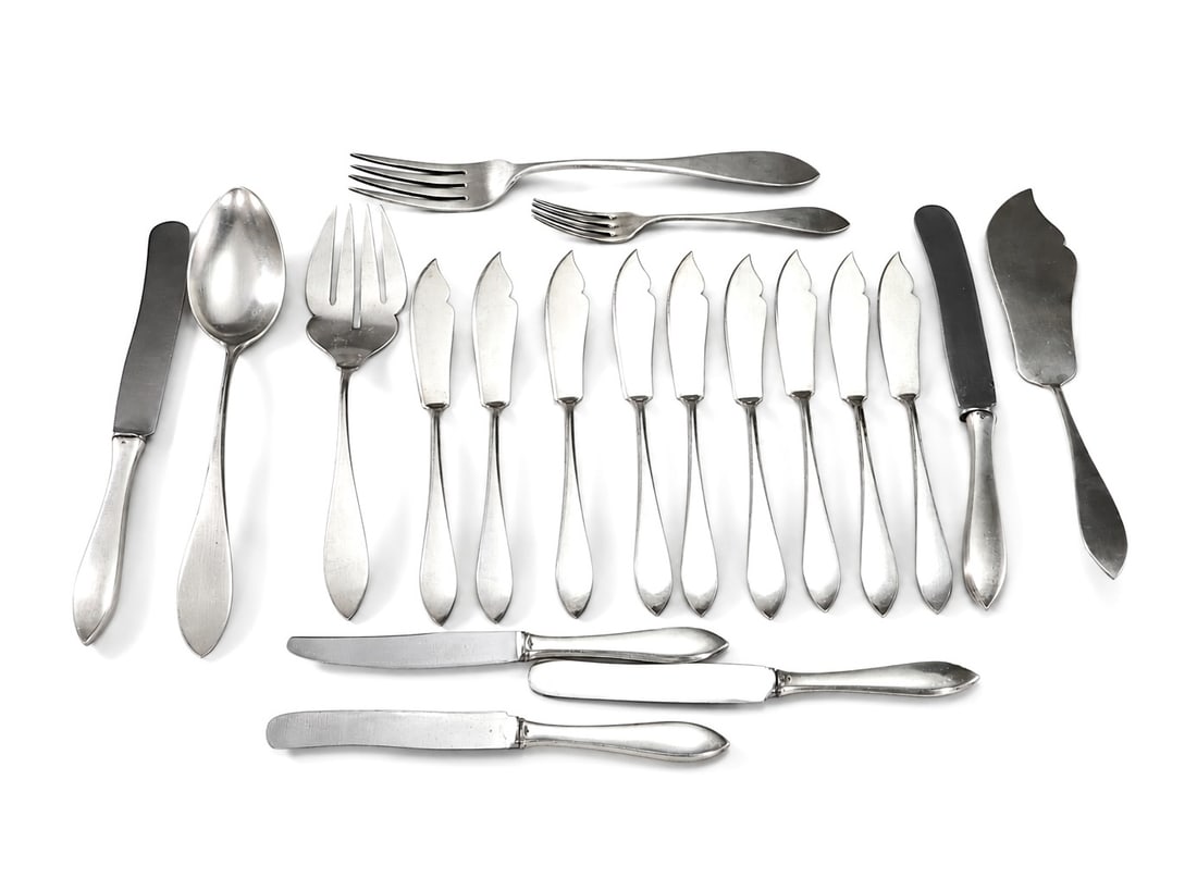 Vintage Polish Continental 800 Silver 19 Pieces (1 of 7)
