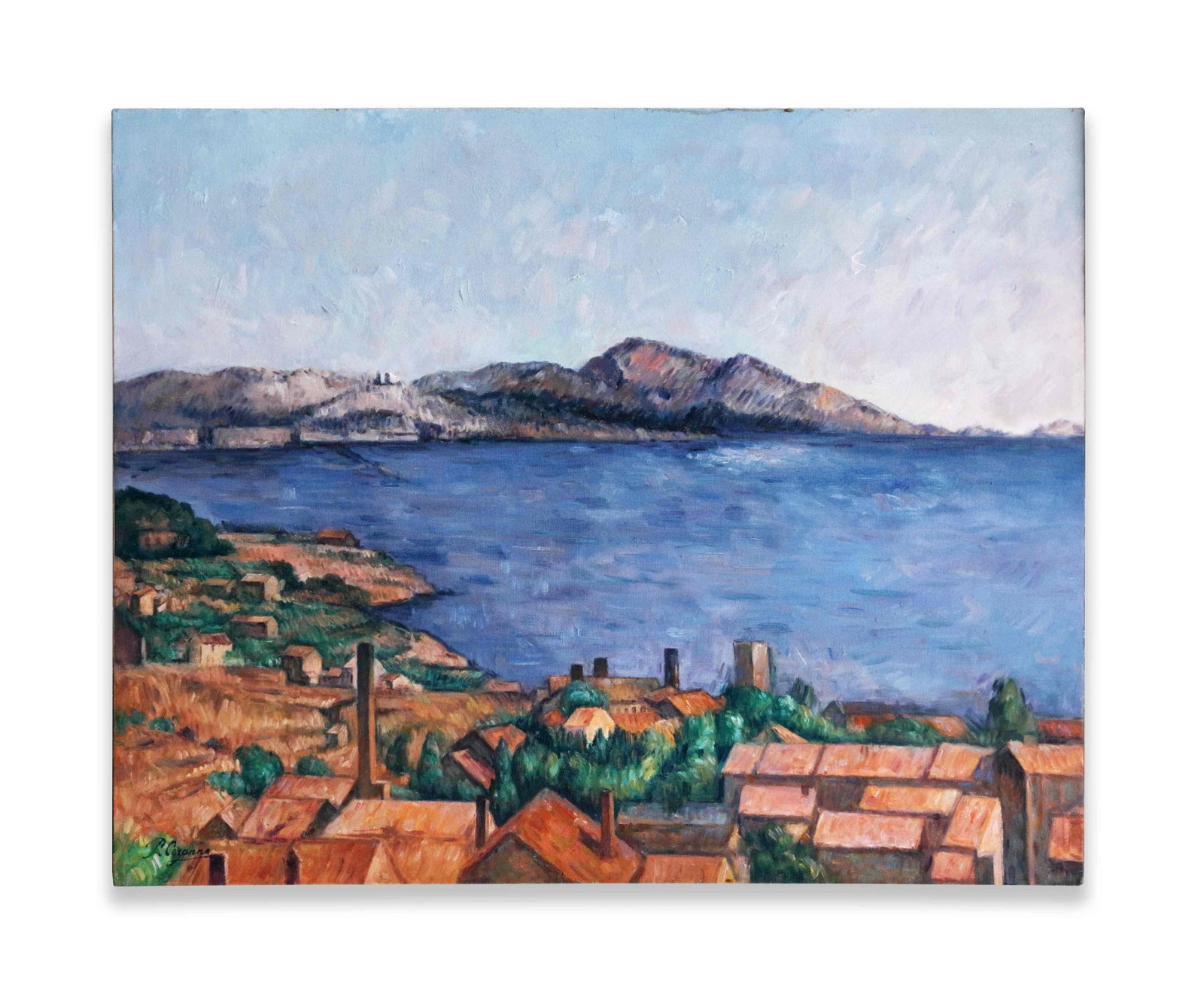 PAUL CEZANNE (1839-1906), ATTRIBUTED TO, OIL ON CANVAS (1 of 2)