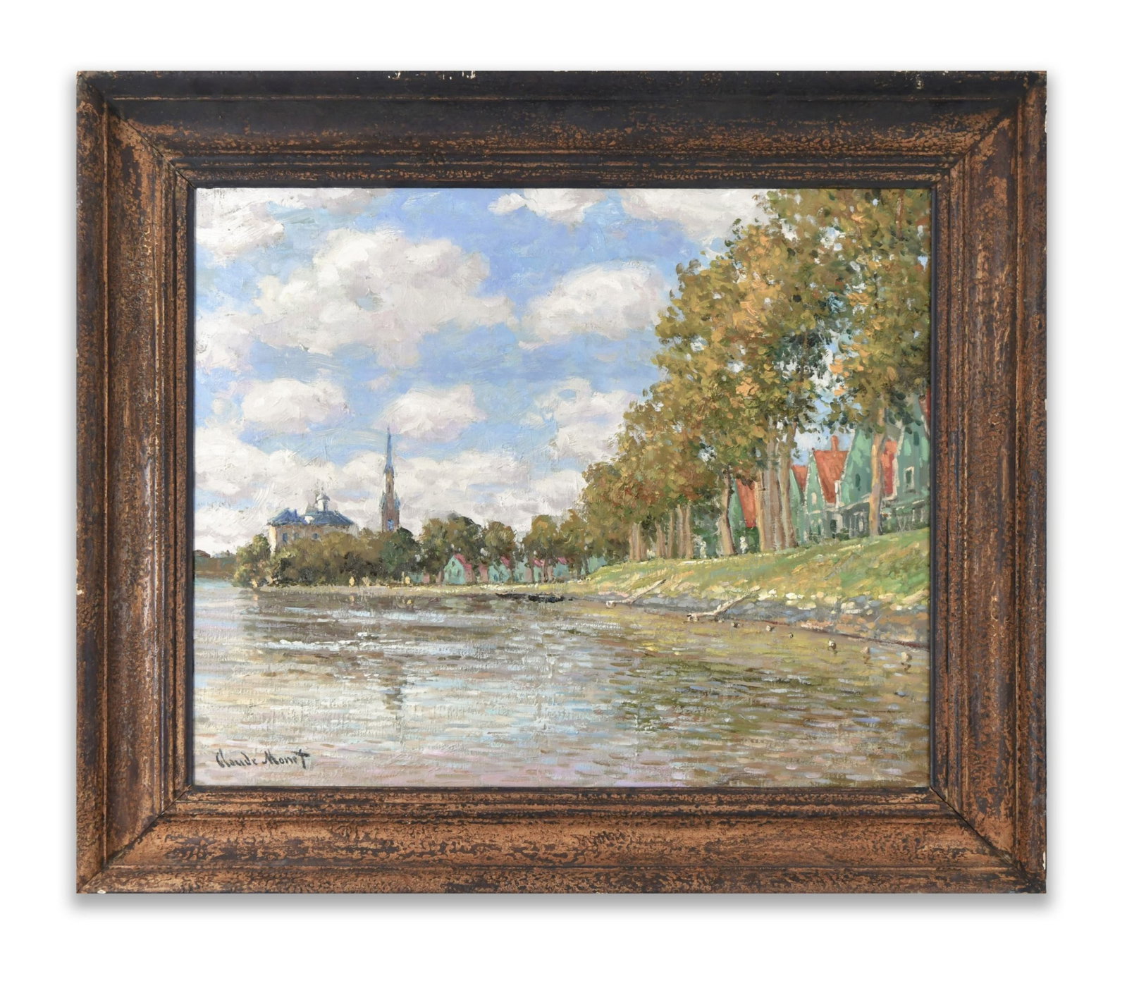 CLAUDE MONET (1840-1926), ATTRIBUTED TO, OIL ON CANVAS (1 of 2)