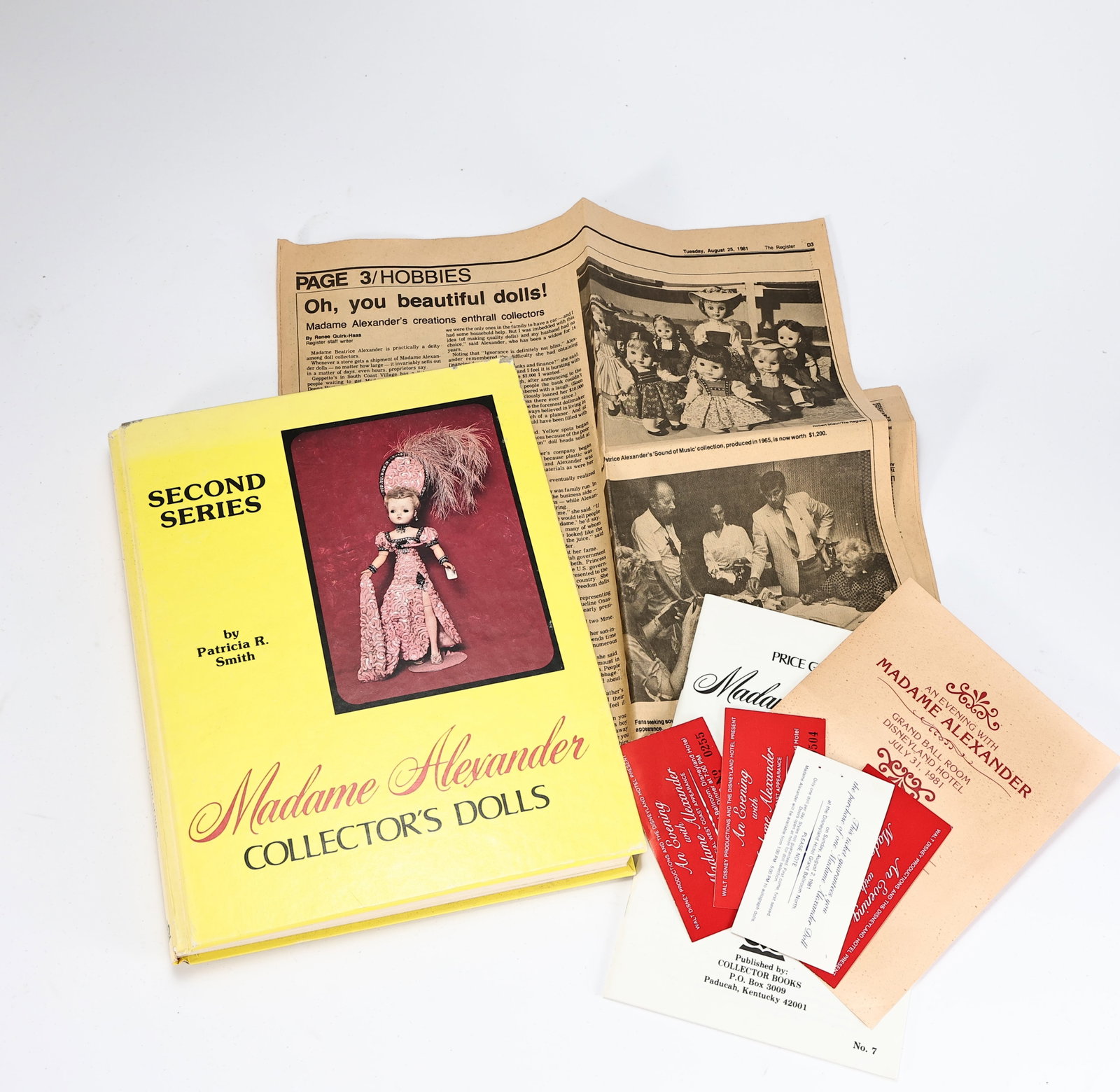 The Hardcover Book is Madame Alexander Collector?s Dolls 1981 (1 of 6)