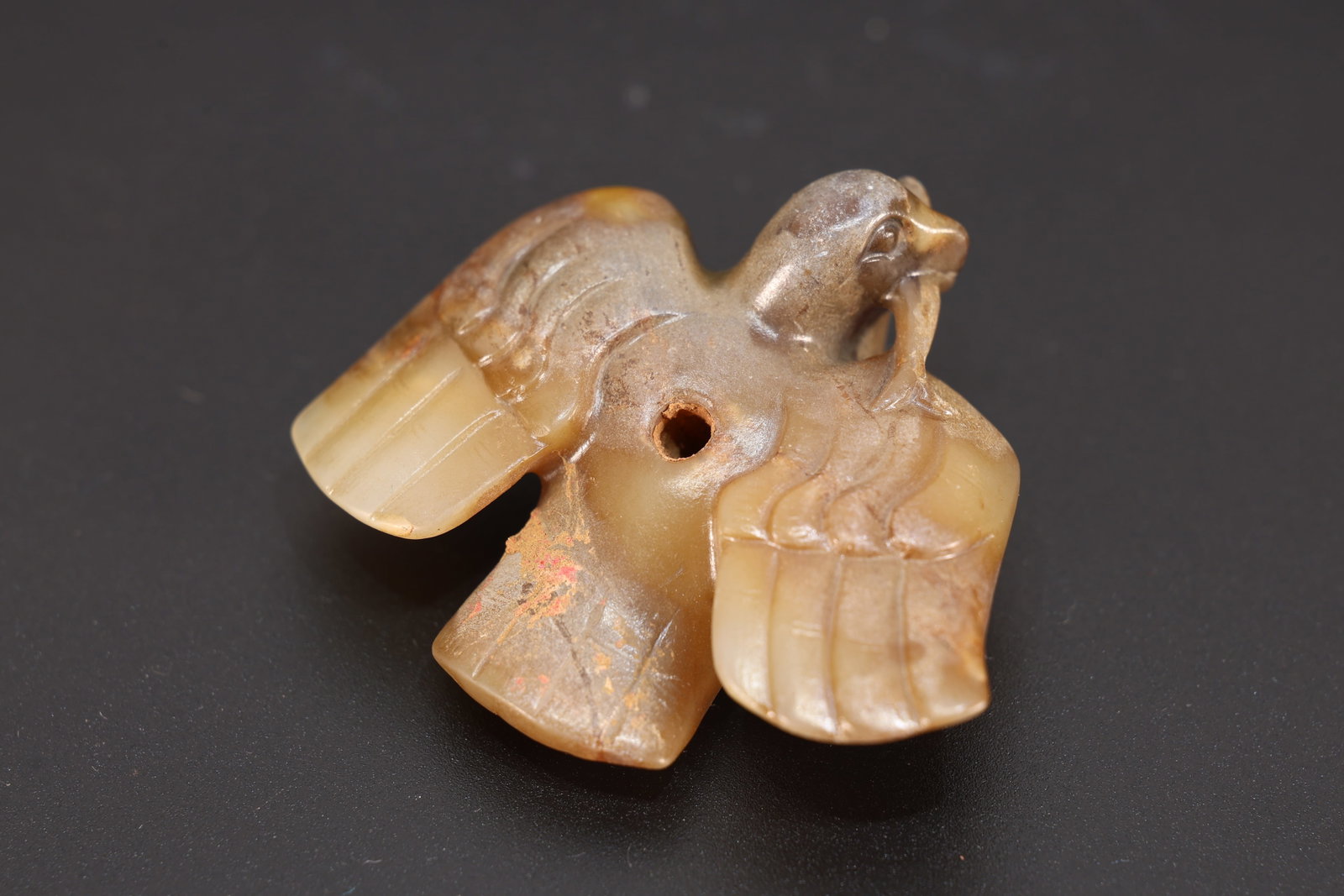 Jade Carved Bird Shape Ornament (1 of 4)