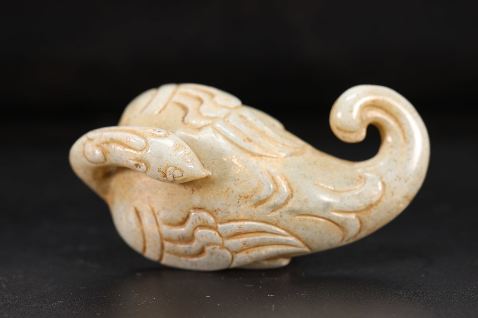 Jade Carved Bird Shape Ornament (1 of 6)