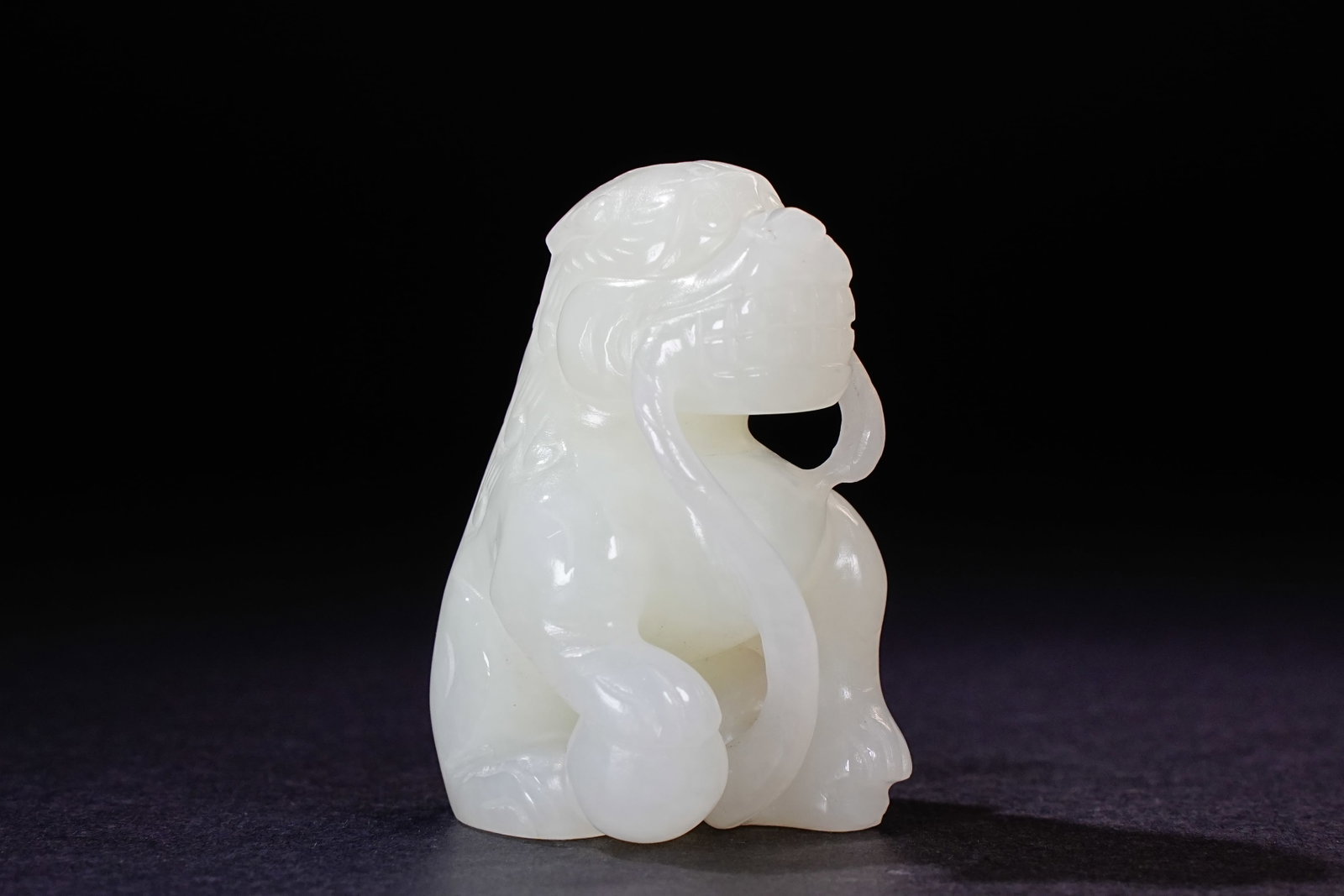 Jade Carved Beast Shape Ornament (1 of 8)