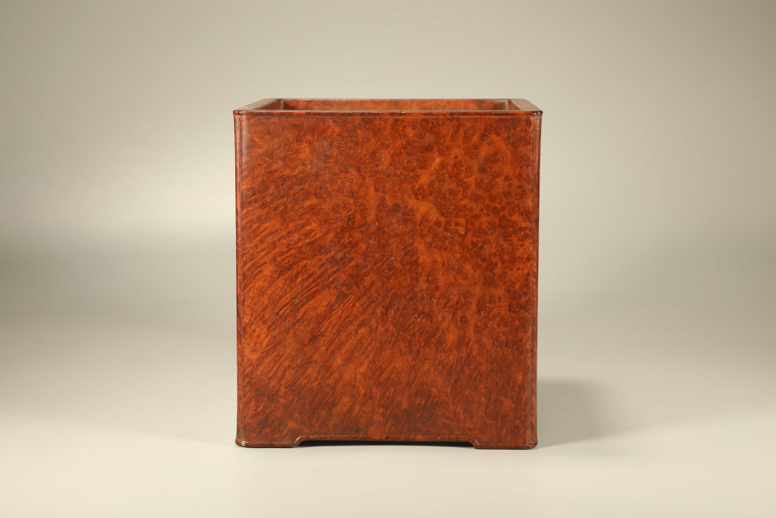Huanghuali Wood Brush Pot - 2