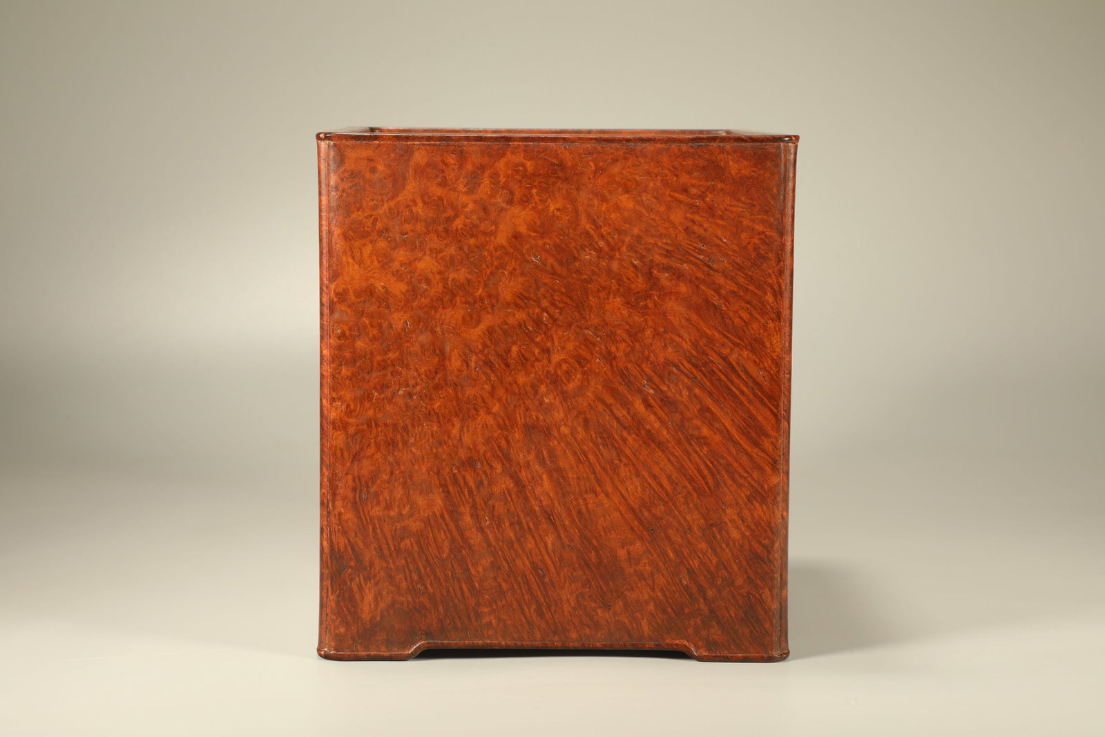 Huanghuali Wood Brush Pot - 3