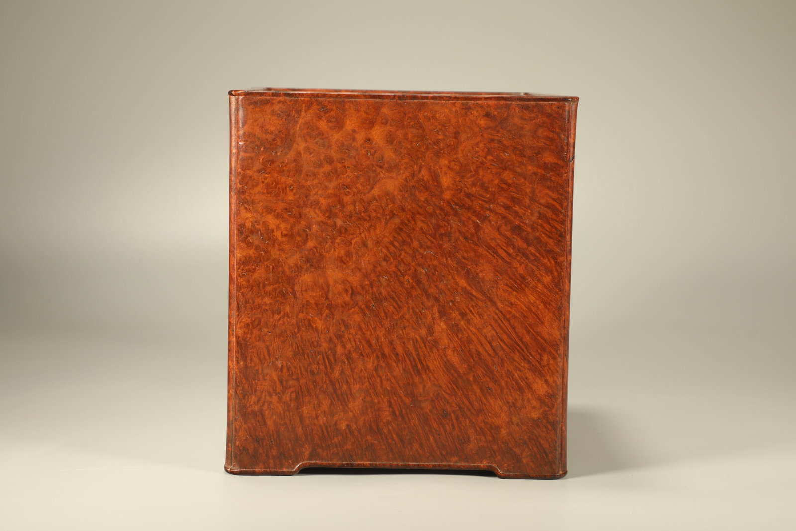 Huanghuali Wood Brush Pot - 4