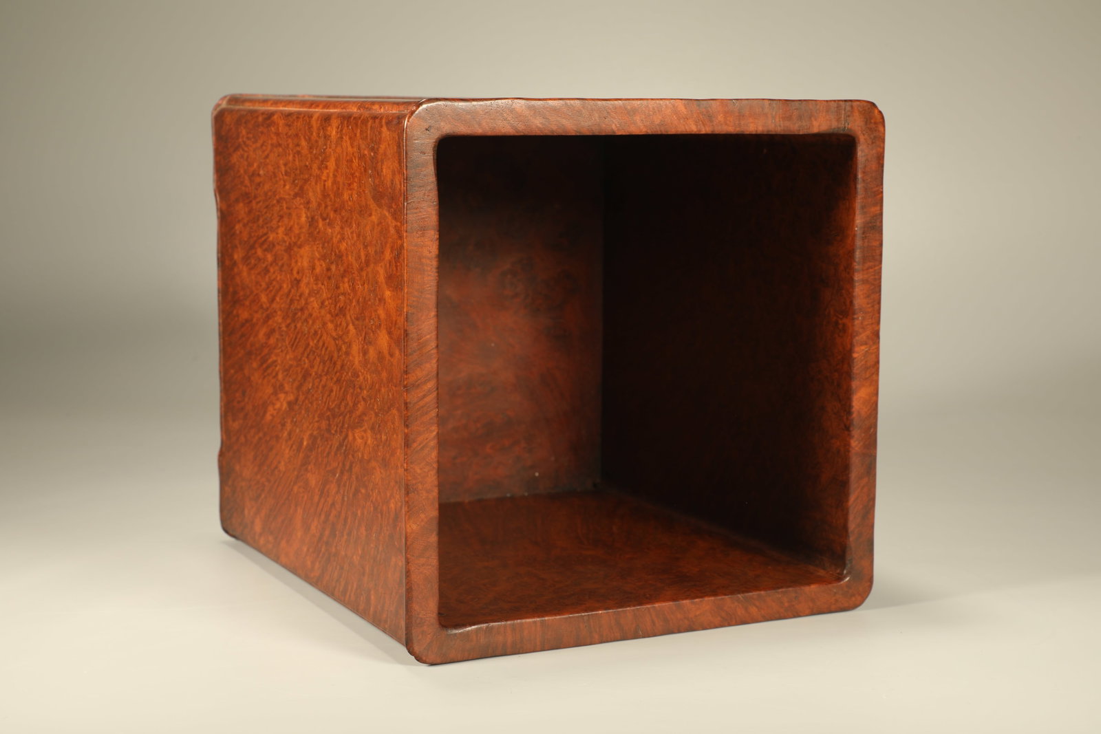 Huanghuali Wood Brush Pot - 6