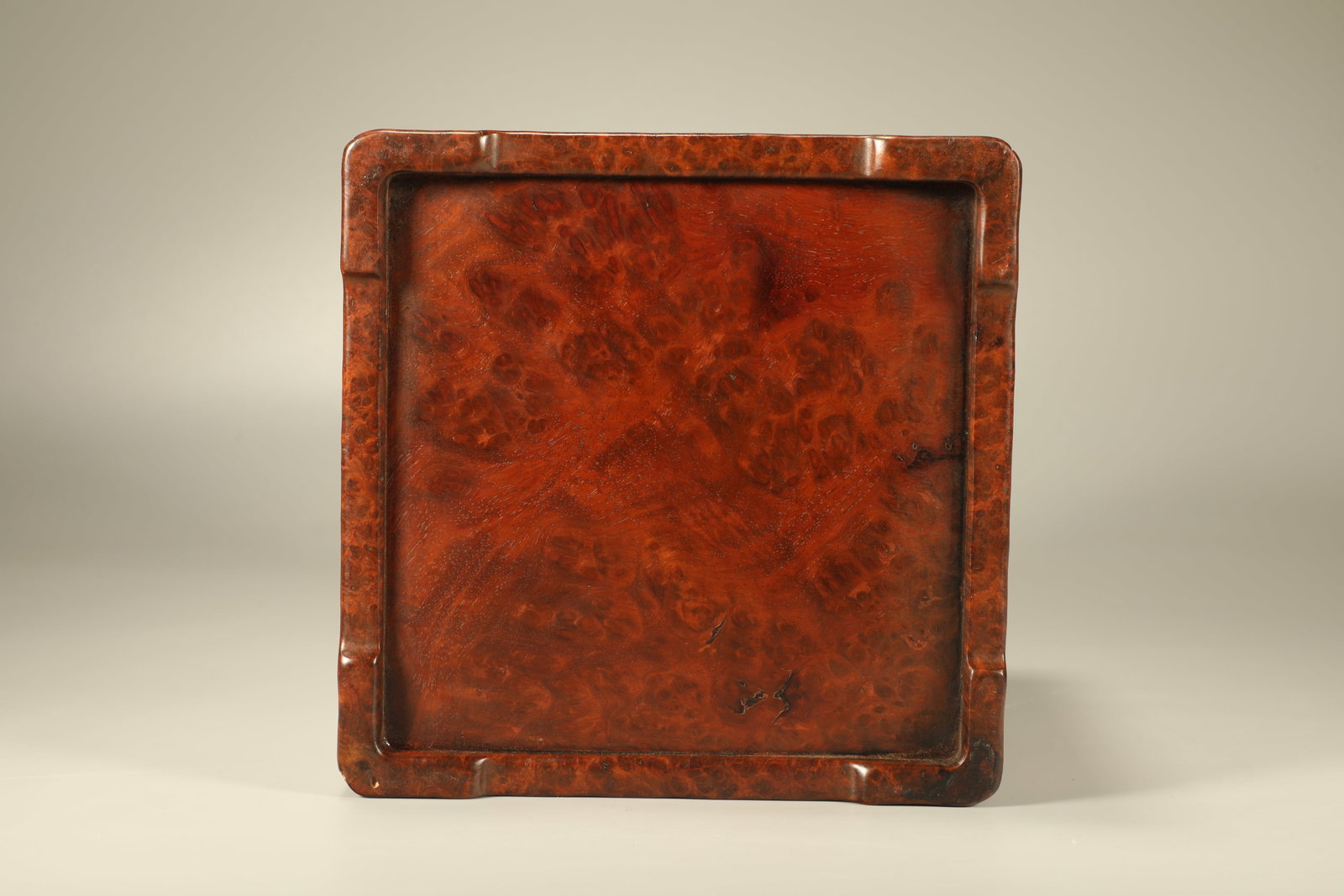 Huanghuali Wood Brush Pot - 7