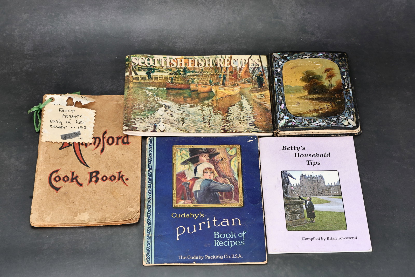 Victorian/Edwardian Miniature Notebook and Autograph Album (1 of 7)