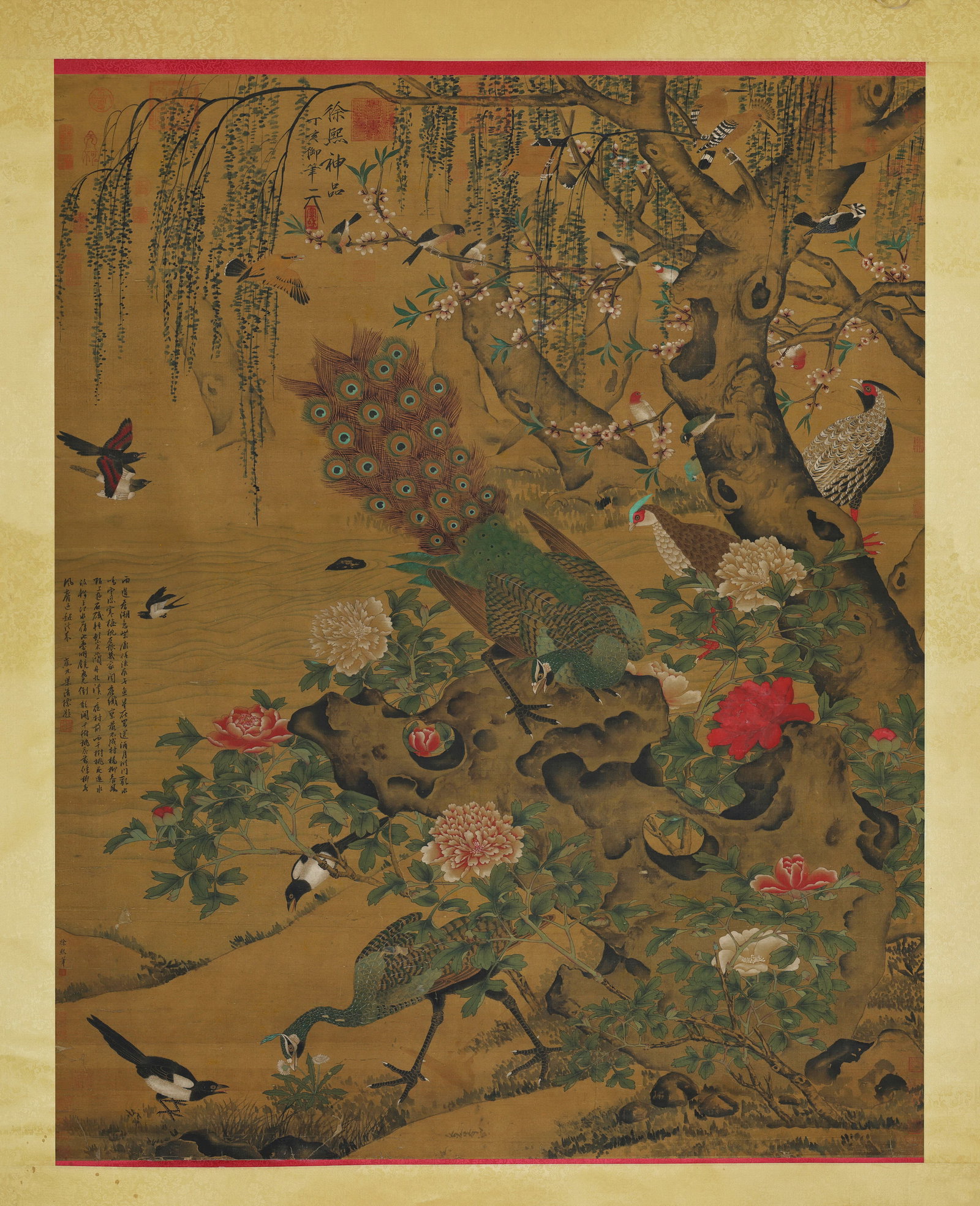 Chinese Drawing Flower and Bird Painting,Xu Xi Mark (1 of 10)