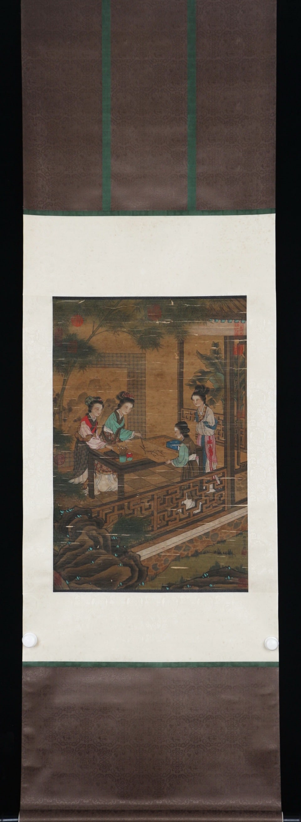 Chinese Drawing Beauty Story Painting,Li Tang Mark: Chinese Drawing Beauty Story Painting,Li Tang Mark (68 x 46cm)