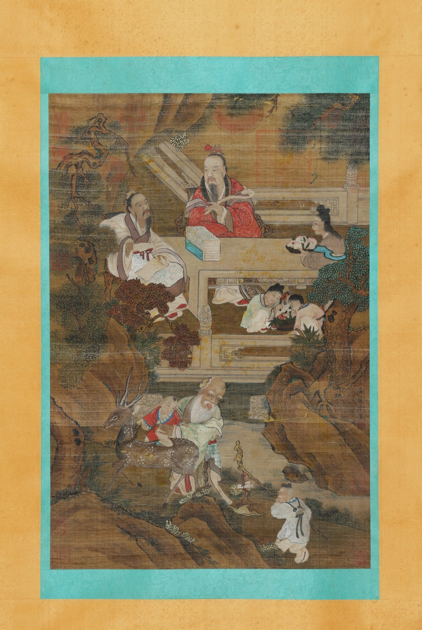Chinese Drawing Character Story Painting,Wu Daozi Mark: Chinese Drawing Character Story Painting,Wu Daozi Mark (70 x 47cm)