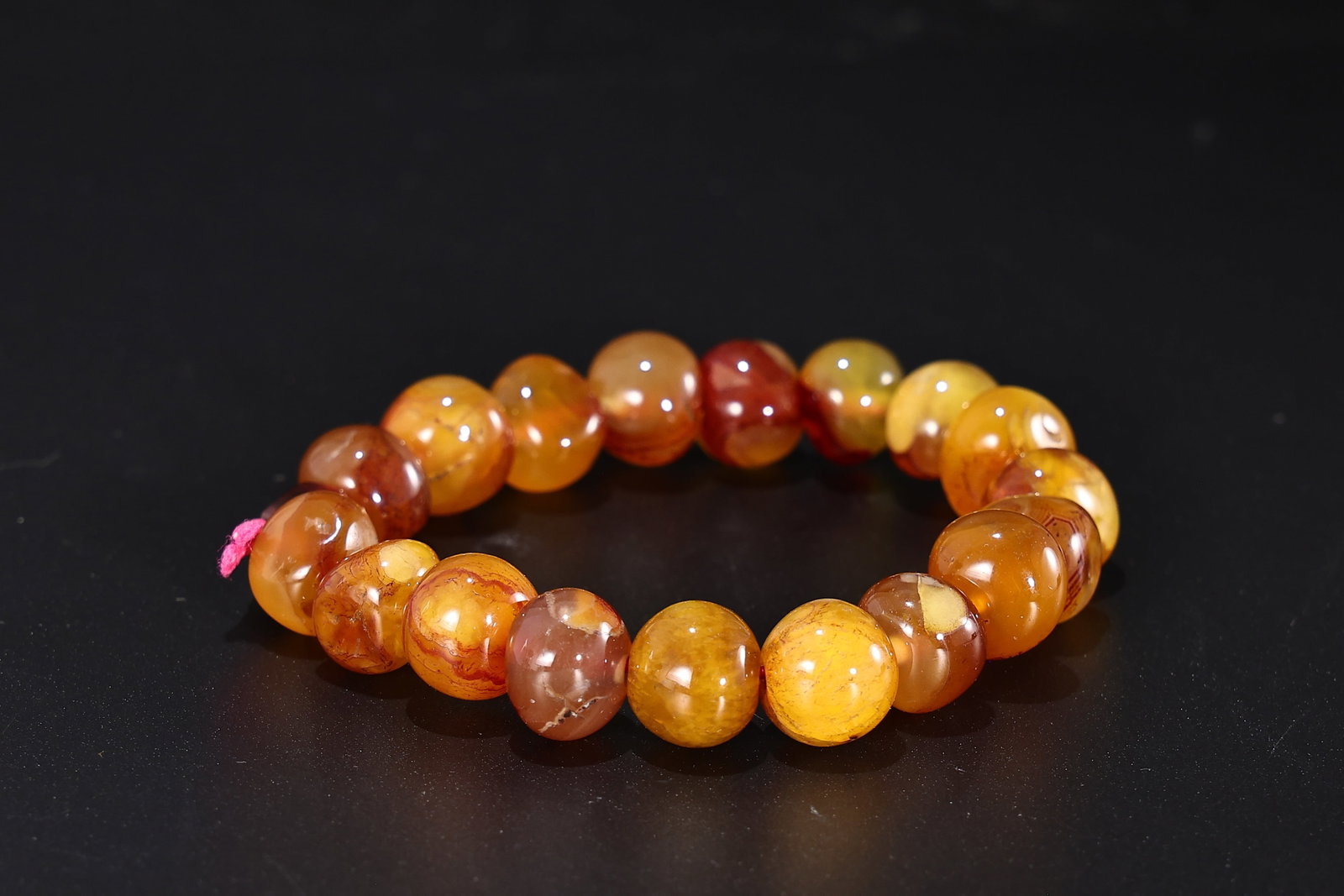 Agate Beaded Bracelet - 2