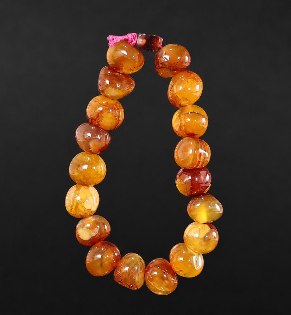 Agate Beaded Bracelet - 3