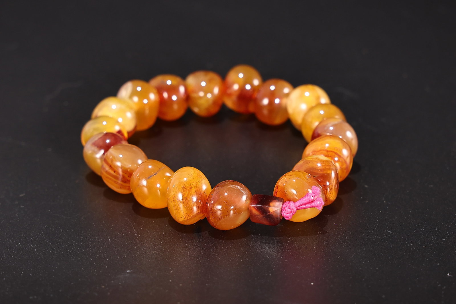 Agate Beaded Bracelet - 4