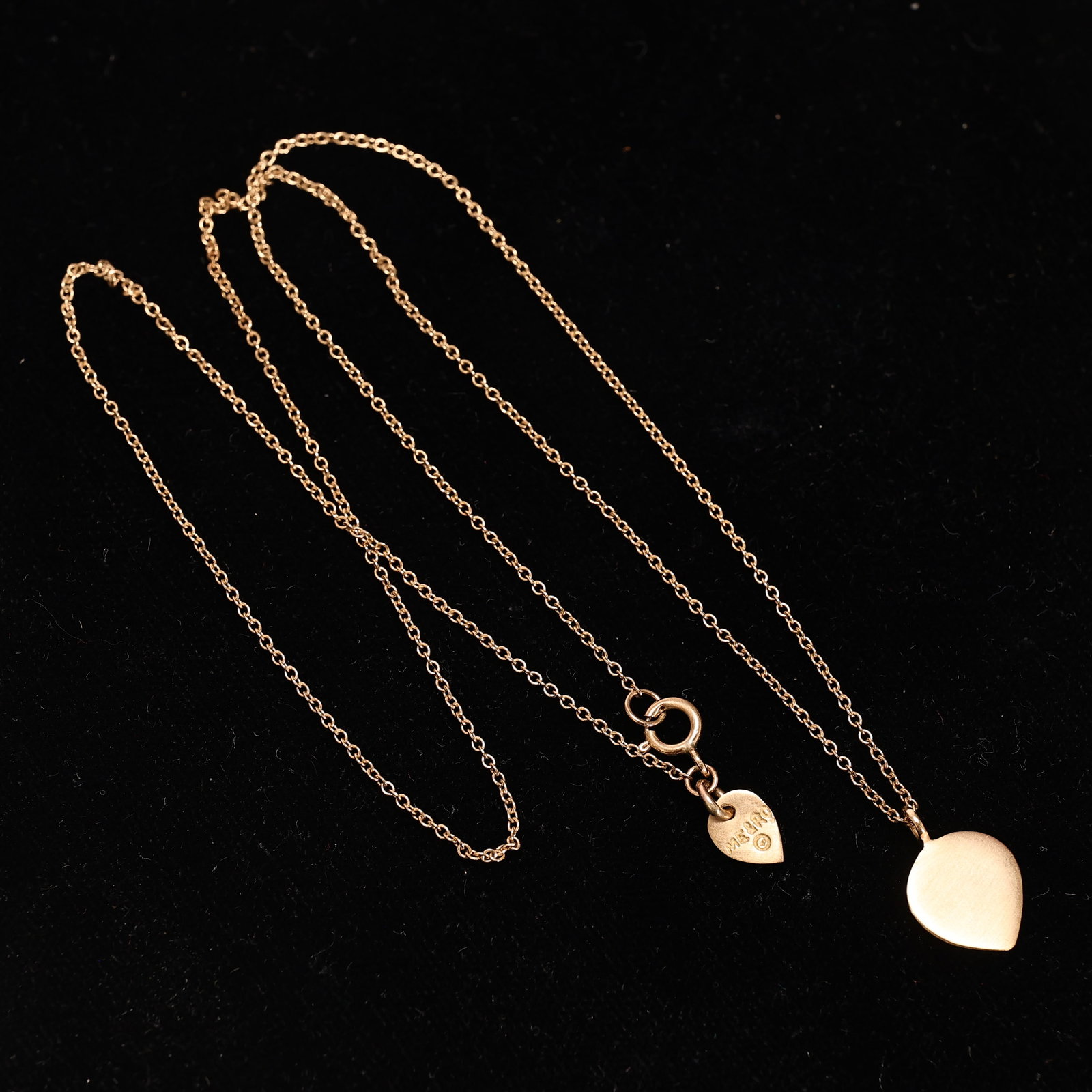 Me & Ro 10K Yellow Gold Teardrop Pendant Necklace (1 of 5)