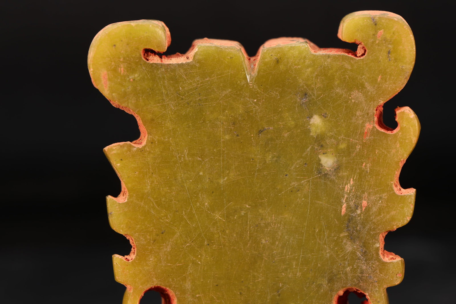 Jade Carved Character Face Pattern Bi - 5