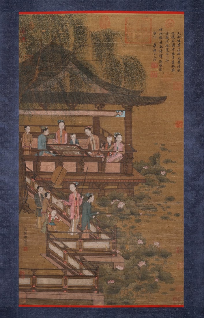 Chinese Drawing Character Story Painting,Xie Huan Mark: Chinese Drawing Character Story Painting,Xie Huan Mark (88 x 58cm)