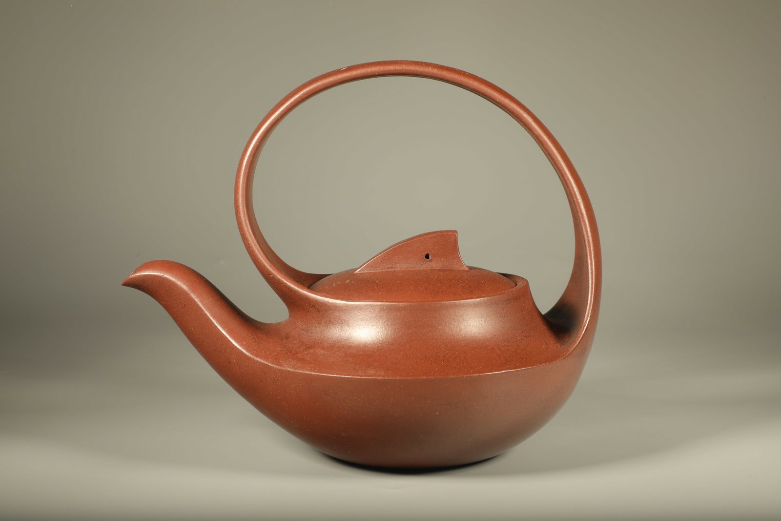 Purple Clay Handle Teapot (1 of 6)