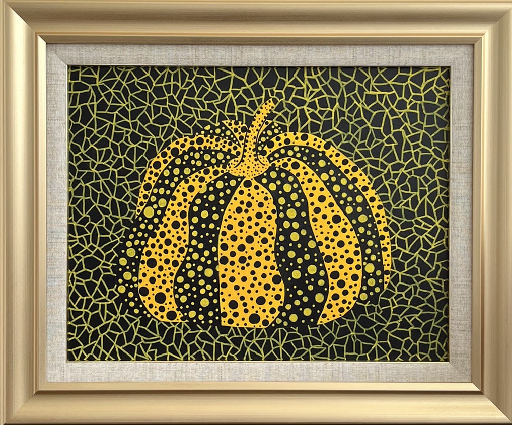 Drawing Pumpkin Oil Painting,Yayoi Kusama Mark (1 of 8)
