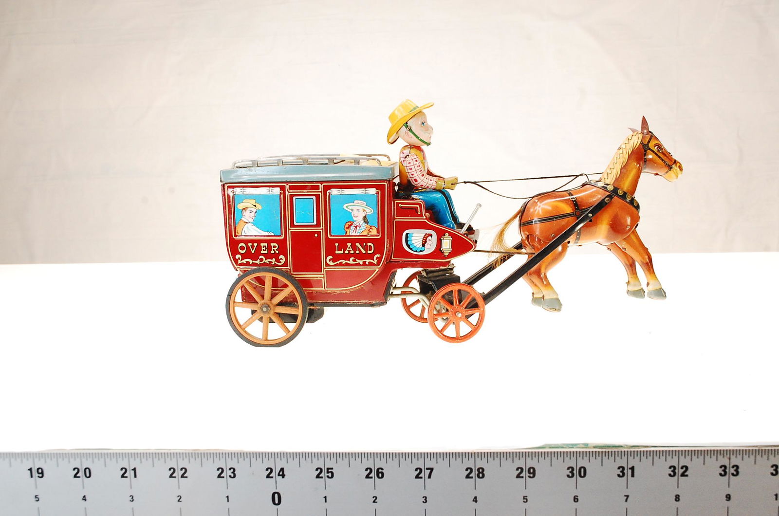 ORIGINAL OVERLAND STAGE COACH BATTERY  CARRIAGE (1 of 5)