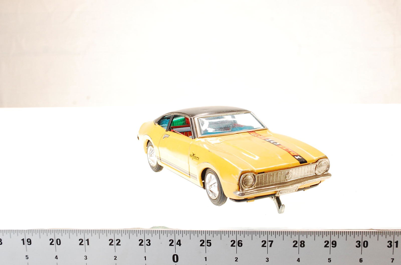 TIN BATTERY OPERATED FORD MAVERICK MADE IN JAPAN BY (1 of 9)