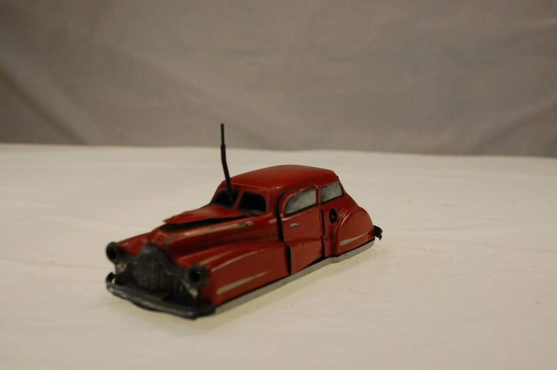 VINTAGE FRENCH WIND-UP TIN TOY JOUSTRA MIRACLE (1 of 6)