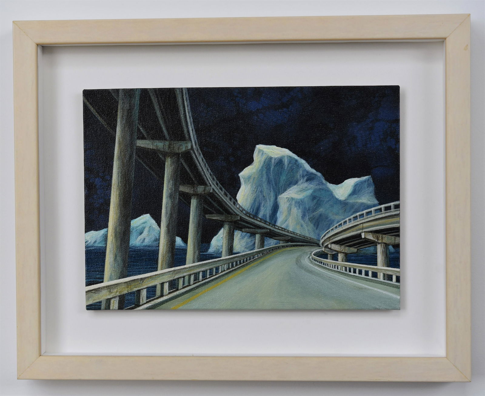 ORIGINAL ACRYLIC ON CANVAS BOARD  PAINTING (1 of 2)