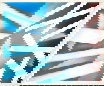 ABSTRACT PAINTING ON PAPER