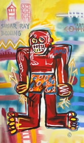 IN THE STYLE OF JEAN-MICHEL BASQUIAT (AFTER) PAINTING