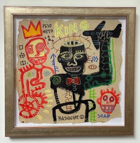 IN THE STYLE OF JEAN-MICHEL BASQUIAT (AFTER) PAINTING