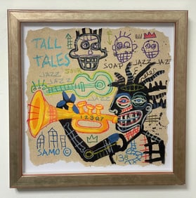 IN THE STYLE OF JEAN-MICHEL BASQUIAT (AFTER) PAINTING