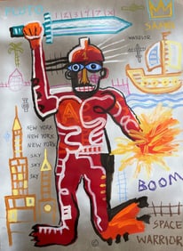IN THE STYLE OF JEAN-MICHEL BASQUIAT (AFTER) PAINTING