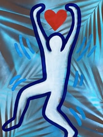 POP ART PAINTING ON PAPER