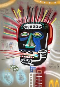 IN THE STYLE OF JEAN-MICHEL BASQUIAT (AFTER) PAINTING