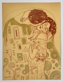 IN THE STYLE OF GUSTAV KLIMT (AFTER) DRAWING ON PAPER
