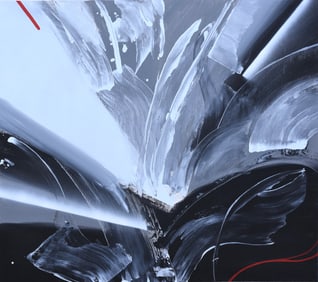 ABSTRACT PAINTING ON CANVAS