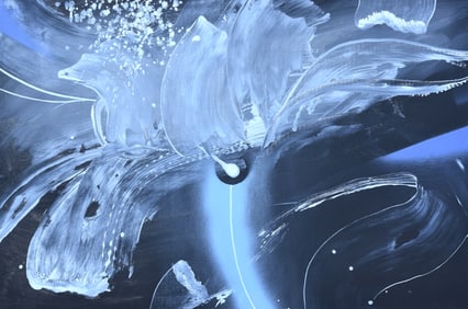 ABSTRACT PAINTING ON CANVAS