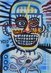 IN THE STYLE OF JEAN-MICHEL BASQUIAT (AFTER) PAINTING