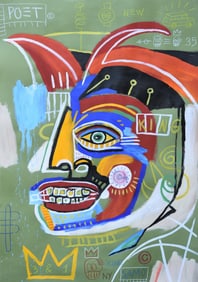 IN THE STYLE OF JEAN-MICHEL BASQUIAT (AFTER) PAINTING