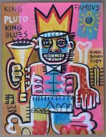 IN THE STYLE OF JEAN-MICHEL BASQUIAT (AFTER) PAINTING