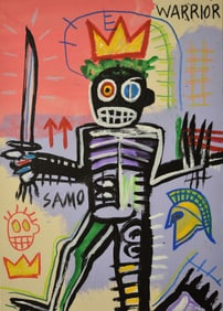 IN THE STYLE OF JEAN-MICHEL BASQUIAT (AFTER) PAINTING