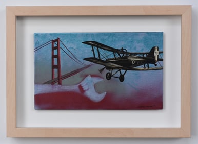 ORIGINAL ACRYLIC ON CANVAS BOARD  PAINTING