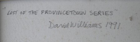 oil, Provincetown Series, David Williams - 5