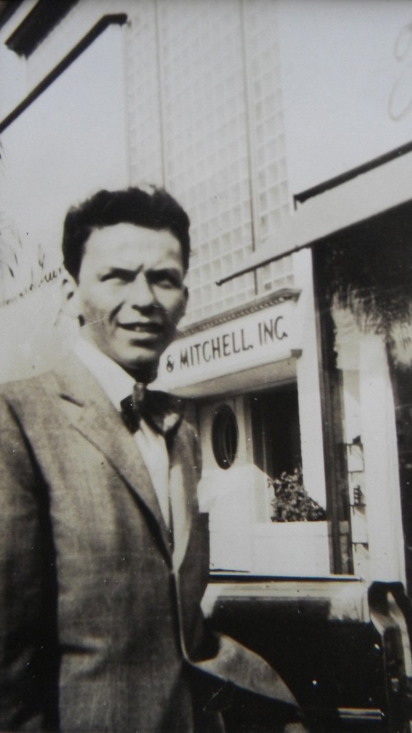 Frank Sinatra, rare candid photo, dated June, 1947,: Frank Sinatra, rare candid photo, dated June, 1947, 5 x 7, Facts: Frank Sinatra (1915–1998) American singer and film actor. He was first employed by band leaders Harry James and Tommy Dorsey and wen