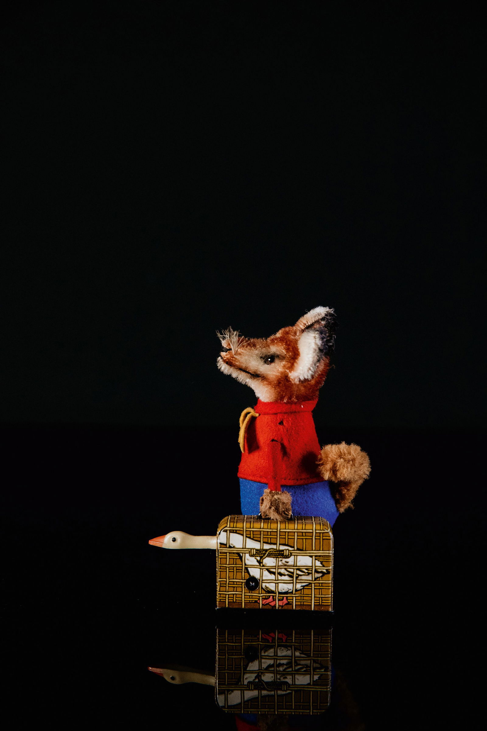 Schuco Tanzfigur Fuchs mit Gans (1 of 5)