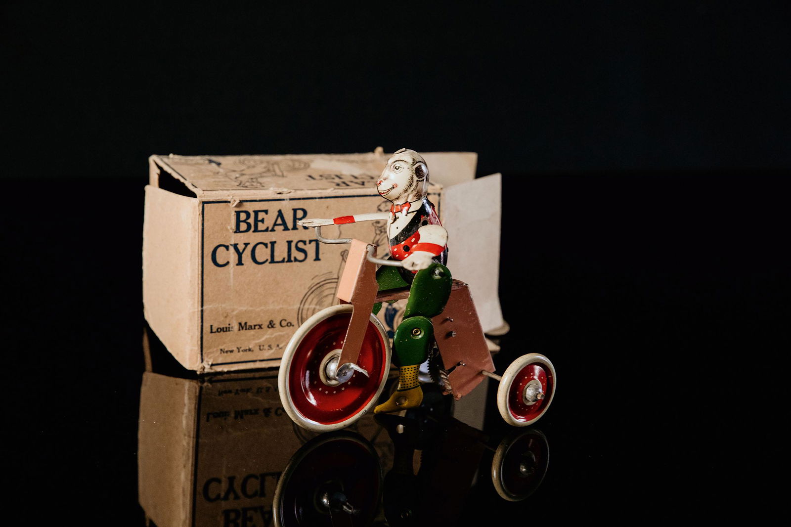 Louis Marx & Co. BÃ¤r auf Dreirad (1 of 4)