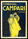 CORDIAL CAMPARI MILANO I VINTAGE POSTER by Cappiello, Leonetto