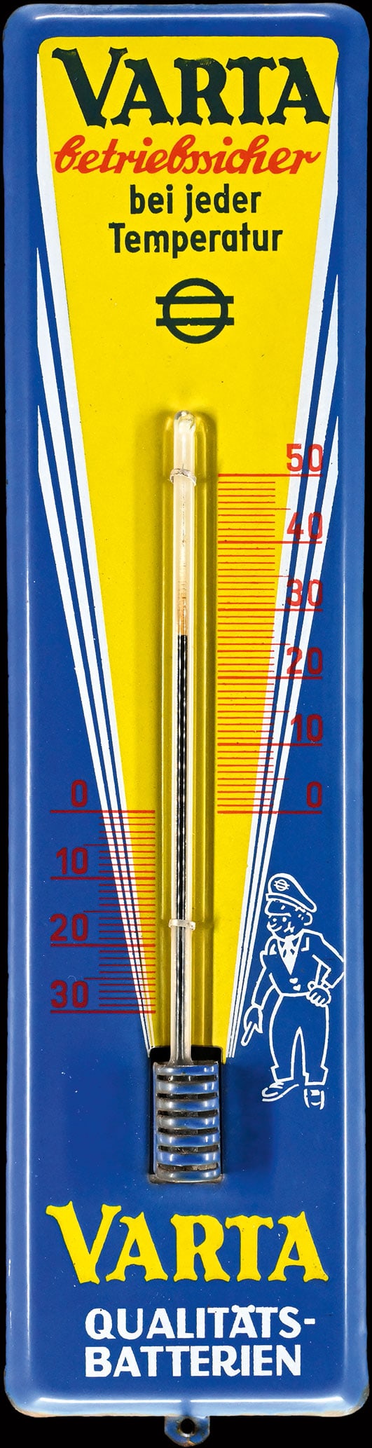 VARTA QUALITAETS-BATTERIE | 20" PORCELAIN SIGN (1 of 6)